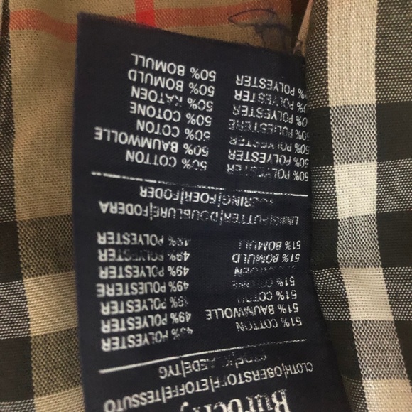 Authentic Men's Burberry Trench Coat - Picture 4 of 8